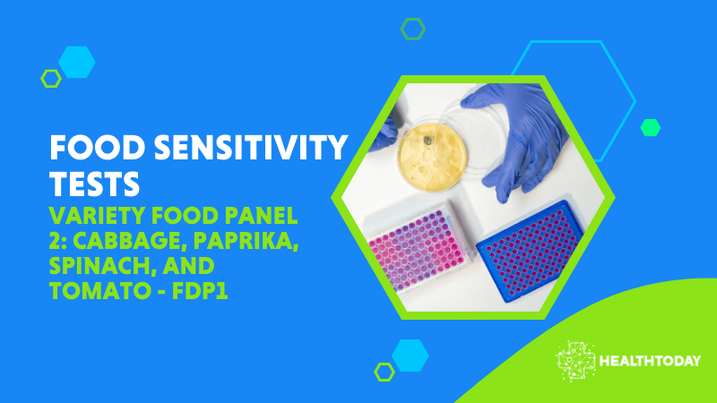 Variety Food Panel 2: Cabbage, Paprika, Spinach, and Tomato  (FDP1)
