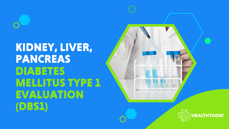 Diabetes Mellitus Type 1 Evaluation (DBS1)