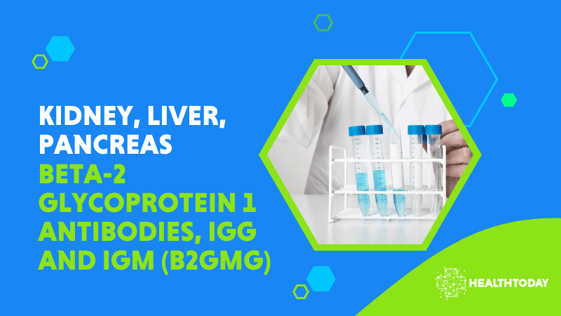 Beta-2 Glycoprotein 1 Antibodies, IgG and IgM (B2GMG)